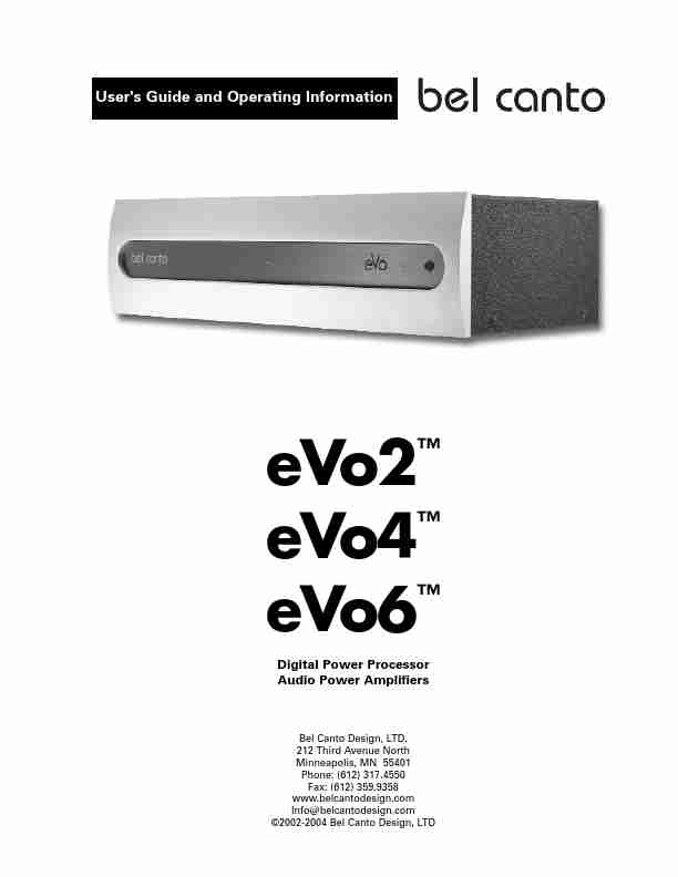 Bel Canto Design Stereo Amplifier eVo2-page_pdf